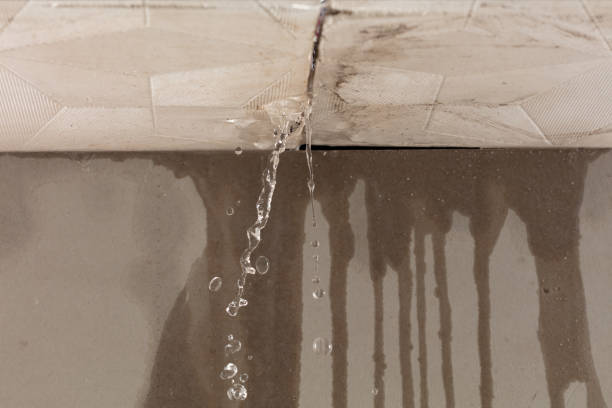 Professional Flood Damage Cleanup technician working in Jonesport, ME